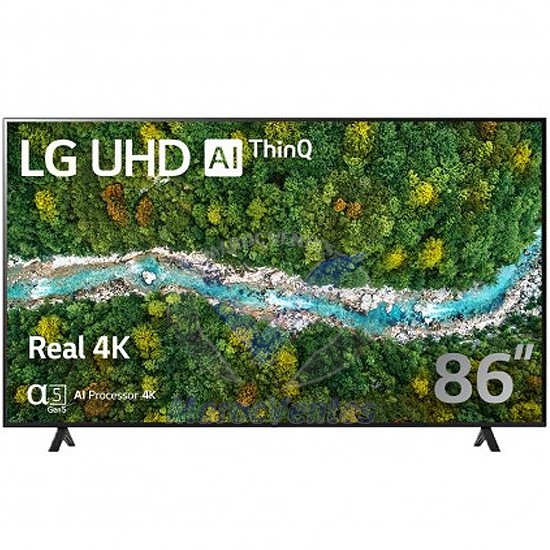 TV 86" UHD 4K SMART HDR10 HLG ALLM AI α5 86UQ90006LC