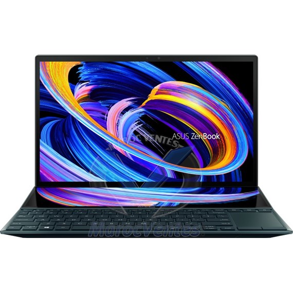PC Portable  Zenbook Duo UX482 I7-1165G7 14" FHD TOUCH 16 Go 512 Go SSD Win 10 BLUE MX45 90NB0S51-M07290