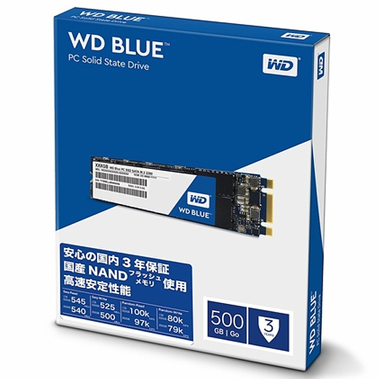 Disque dur SSD interne WESTERN DIGITAL WD Blue SA510 M.2 250 Go