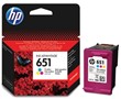 HP 651 Tri-color Original Ink Advantage Cartridge C2P11AE