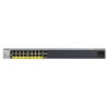 Smart Switch Prosafe Web Manageable 16 ports Gigabit dont 16 ports PoE+ 2 x SFP Niveau 2  240W Kit Rack