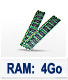 4 Go de RAM inclus
