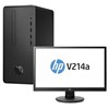 Ordinateur de Bureau Microtour Desktop Pro 300 i3-10100 4Go 1To FreeDos + Ecran HP LED  V214. 20.7 