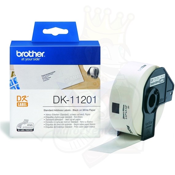 BROTHER Etiquettes d adressage standard 29x90 mm DK11201