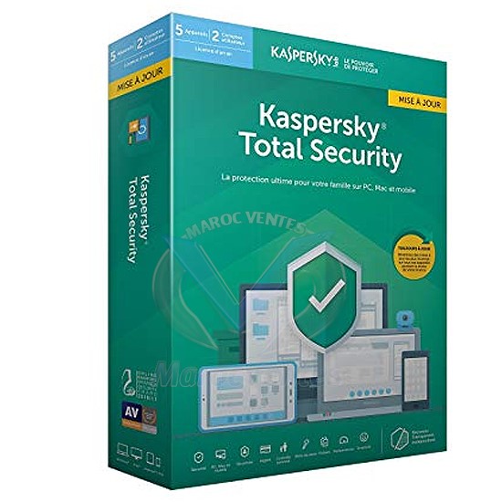 Total Security 2020 5 Postes / 1 An Multi-Devices KL1949FBEFS-20MAG