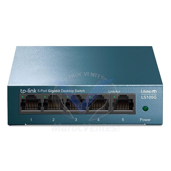 Switch 5 ports Gigabit 10/100/1000 Mbps LS105G