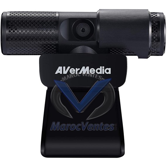 Webcam Full HD 1080p volet de confidentialité Double Microphone Design pivotant à 360 degrés PW313