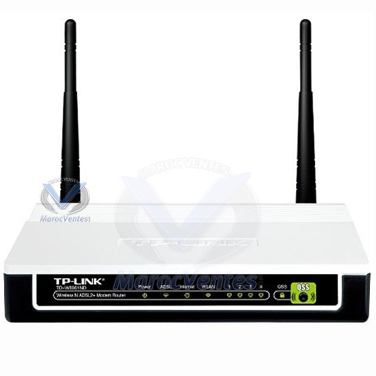 Routeur modem ADSL2+ WiFi 300 Mbps TD-W8961ND + commutateur 4 ports TD-W8961ND