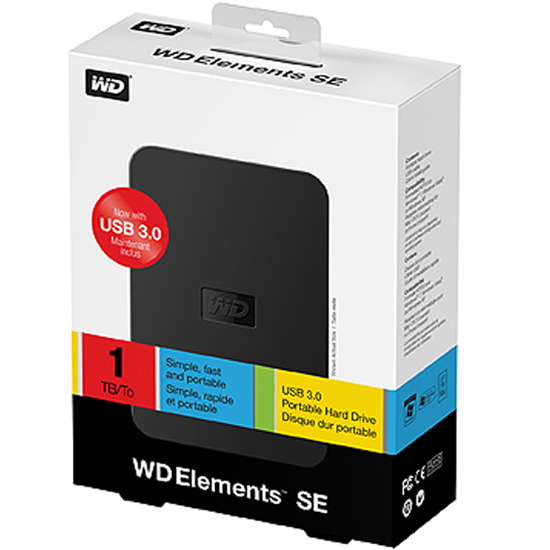 WD MyBook AV-TV WDBGLG0010HBK - Disque dur - 1 to - Externe (de Bureau) -  USB 3.0