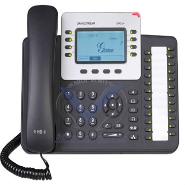 Téléphone IP d'entreprises de la nouvelle génération avec 4 lignes + 24 touches BLF