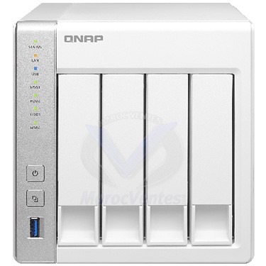 Serveur Nas 4 Baies Processeur ARM Cortex-A15 Dual Core 1.4 GHz Mémoire 1 Go