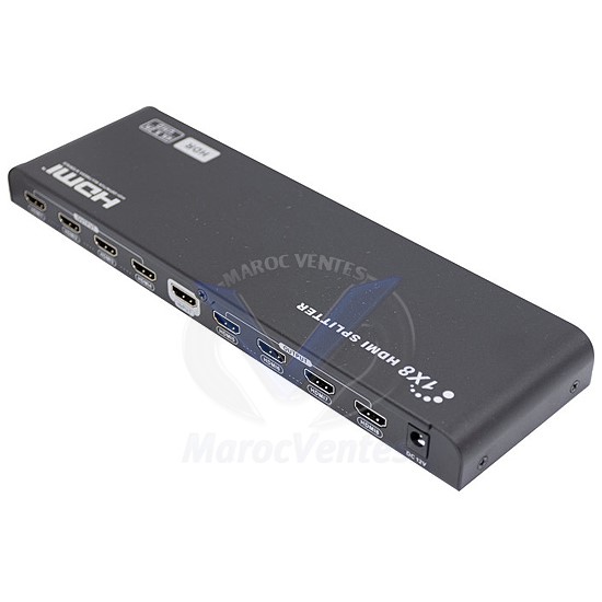 SPLITTER HDMI 2.0 4K HDR 18GBPS - 8 PORTS 052039