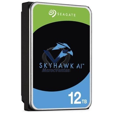 DISQUE DUR INTERNE 12 TB SKYHAWK SURVEILLANCE AI 7200 RPM SATA III 512 MO