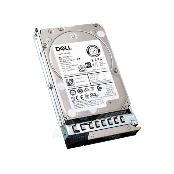 Disque Dur Interne Dell 2.4TB 10K RPM SAS 12Gbps 512e 2.5in Hot-plug Hard Drive CK 401-ABHQ