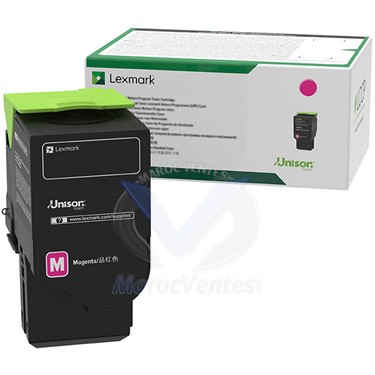 Cartouche de Toner D'origine Lexmark CS/CX421, 52x, 62x Magenta  Jusqu'à 1400 Pages