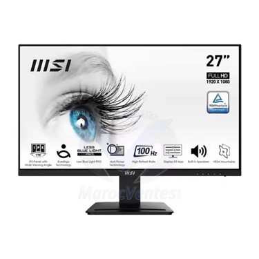 Moniteur PRO MP273A 100Hz 1ms 27" (69 cm) Full HD 1920 x 1080 1 HDMI 1 DisplayPort