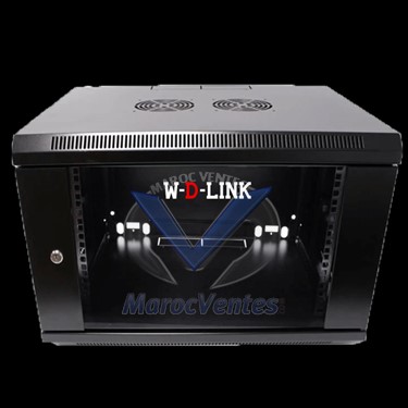 COFFRET INFORMATIQUE 9U 600*600*500MM + ETAGERE