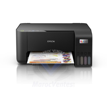 Imprimante Multifonction Jet d'encre EcoTank L3210 MFP 3en1 Couleur A4