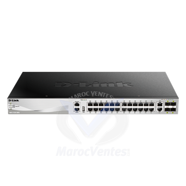 Commutateur L3 Lite Géré 24 Ports SFP 2 Ports 10GBASE-T et 4 Ports 10G SFP+
