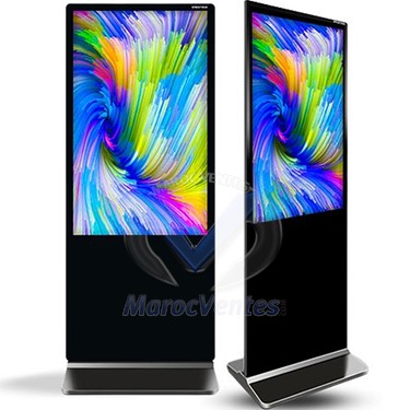 Borne D’affichage Numérique Interactif 55" Tout-En-Un  24h/24 et 7j/7 NON TACTILE