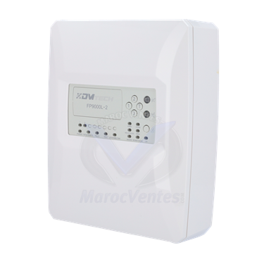 CENTRALE DE DETECTION INCENDIE CONVENTIONNELLE 2ZONES
