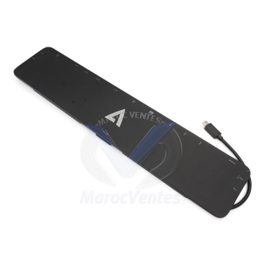 Station D'accueil USB 3.2 Gen 1 (3.1 Gen 1) Type-C Noir  (HDMI, VGA, DisplayPort)