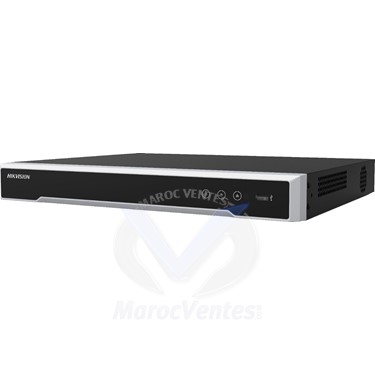 NVR HIKVISION 16 CHANNELS POE 4K HDMI/VGA,2 SATA