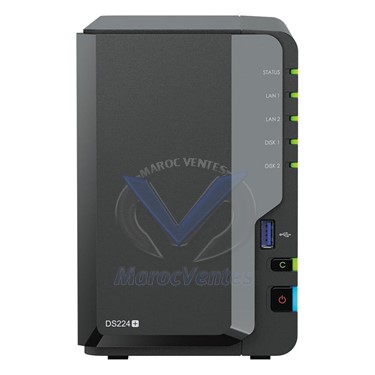 DiskStation Serveur NAS 2 Baies 2 Go DDR4 6 GB (2 GB + 4 GB)