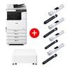 Imprimante Laser IR C3326i MFP+ TONER C-EXV65 BK (17500 p),Y/C/M(11000 p)+ Plain Pedestal Type-S3