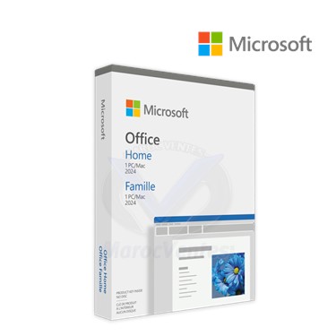 Office Home 2024 French Africa Only Medialess pour 1 PC ou Mac 2024