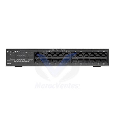 Switch non manageable 24 ports Gigabit Ethernet 10/100/1000 Mbps