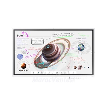 Écran Tactile FLIP Professionnel Digital Flipboard 55" (138.68 cm) 4K UHD IR Touch