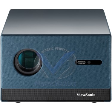 VidéoProjecteur LED Intelligent 1080p avec Google TV Intégré Connectivité Wi-Fi et Bluetooth Intégrée