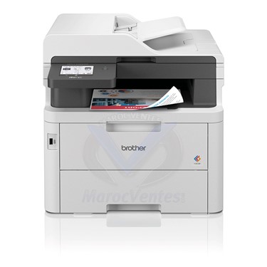 Imprimante Multifonction Laser Couleur 600 x 2400 DPI 26 ppm Wifi Ecran Tactile de 8,8 cm