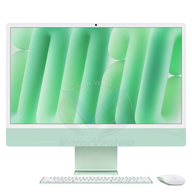 IMAC 24 POUCES AVEC ÉCRAN RETINA 4,5K (2025) M4  16 Go 256 Go VERT