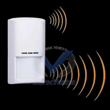 Détecteur Mouvement Triple Technologie Infrarouge (PIR+micro- ondes)
