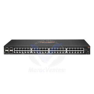 Aruba 6000 48G Switch Manageable 48 Ports 10/100/1000 Mbps + 4 SFP Géré L3
