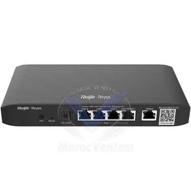 Routeur Reyee 5 Ports Gb 600 Mbps 150 Utilisateurs