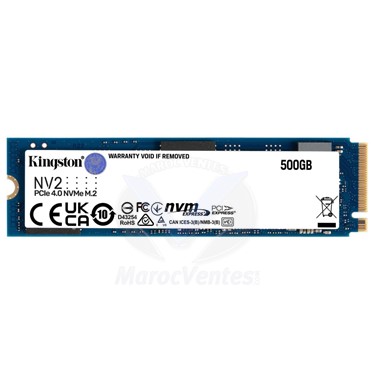 Disque Dur Interne SSD Technology NV2 M.2 500 Go PCI Express 4.0 NVMe