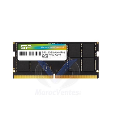 Barette Mémoire 16 GB DDR5-4800 CL40 SODIMM