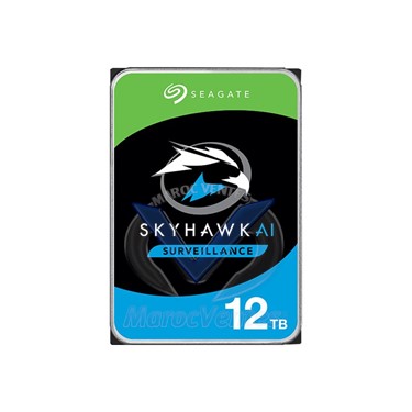 Disque Dur Interne 12 TB SKYHAWK SURVEILLANCE AI SATA III 3.5"
