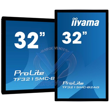 ProLite Ecran Tactile 32 pouces (80 cm) DisplayPort/HDMI/VGA USB  24/7  Noir