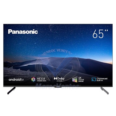 Téléviseur LED Smart Android 65" 4K HDR