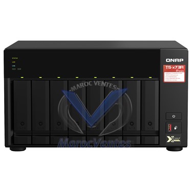 SERVEUR NAS DESKTOP 8 BAIES 2.5"/3.5" 08 GB RAM