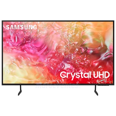 TV 75" Crystal Gamme D  Serie 7 UHD 4K Smart bth Wifi Recept Integré 12M