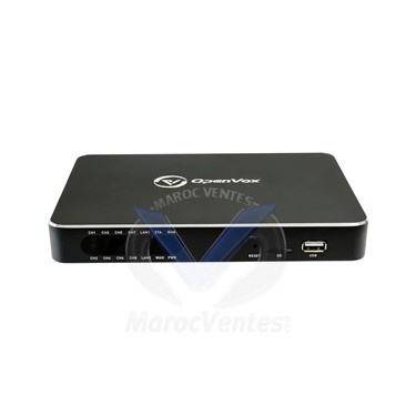 IPBX a 4 FXO (RTC) pour 30 appels simultanés 200 postes.
