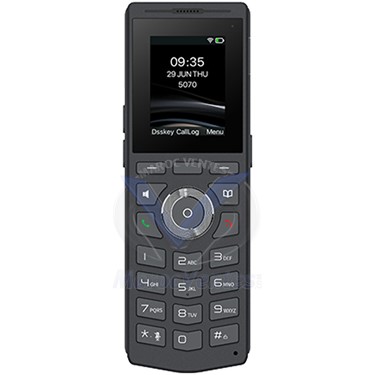 Téléphone IP Wi-Fi Sans-Fil Robuste 4 Comptes SIP Écran LCD Couleur de 2"