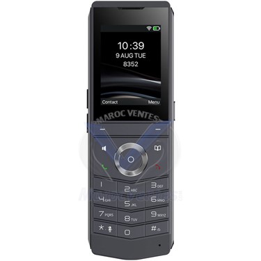 Linkvil Téléphone Portable IP Wi-Fi sans fil 4 comptes SIP Ecran Couleur 2,4"
