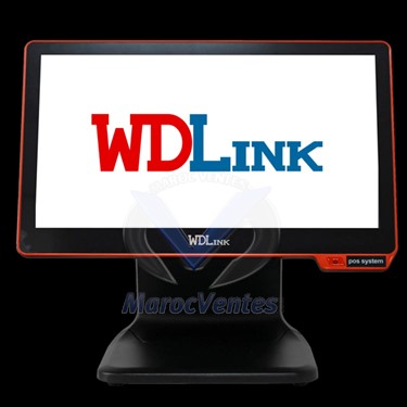 Ecran Tactile 15.6" j1900 DDR3 4G 64 SSD Noir + Orange Intel Core i3 Dual Core 4th
