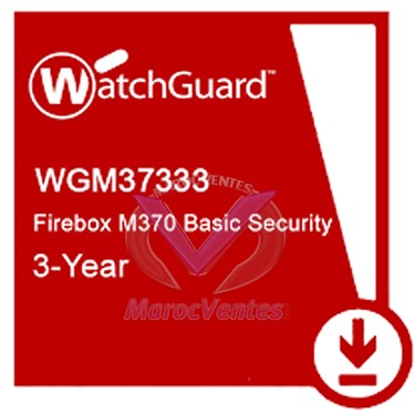 WatchGuard Basic Security Suite Renewal/Upgrade 3-yr for Firebox M370
